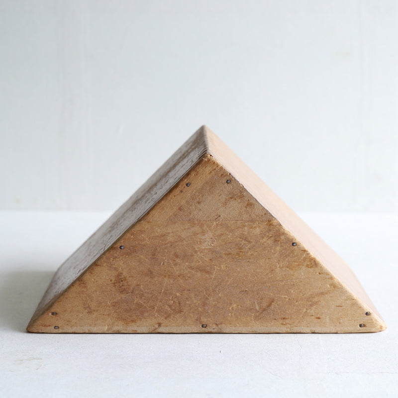 big triangle wood block b