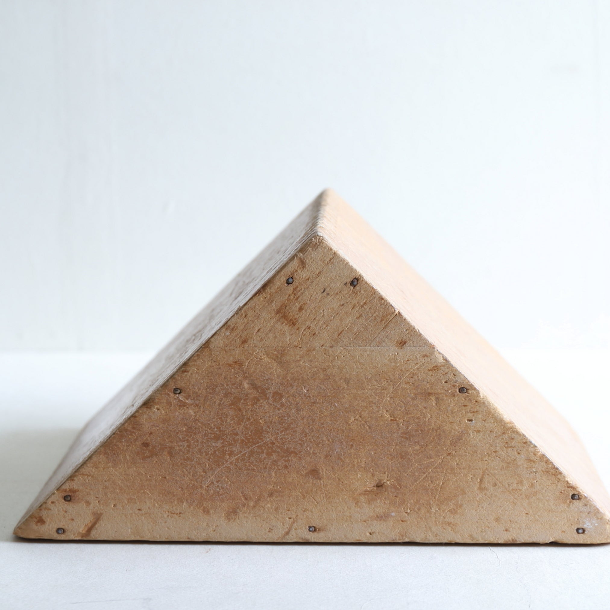 big triangle wood block d