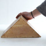 big triangle wood block d