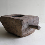 Old teak mortar 16th-19th century