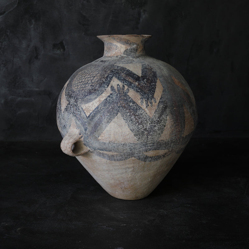 Yangshao pottery large pot Majiayao culture/3300-2050BCE