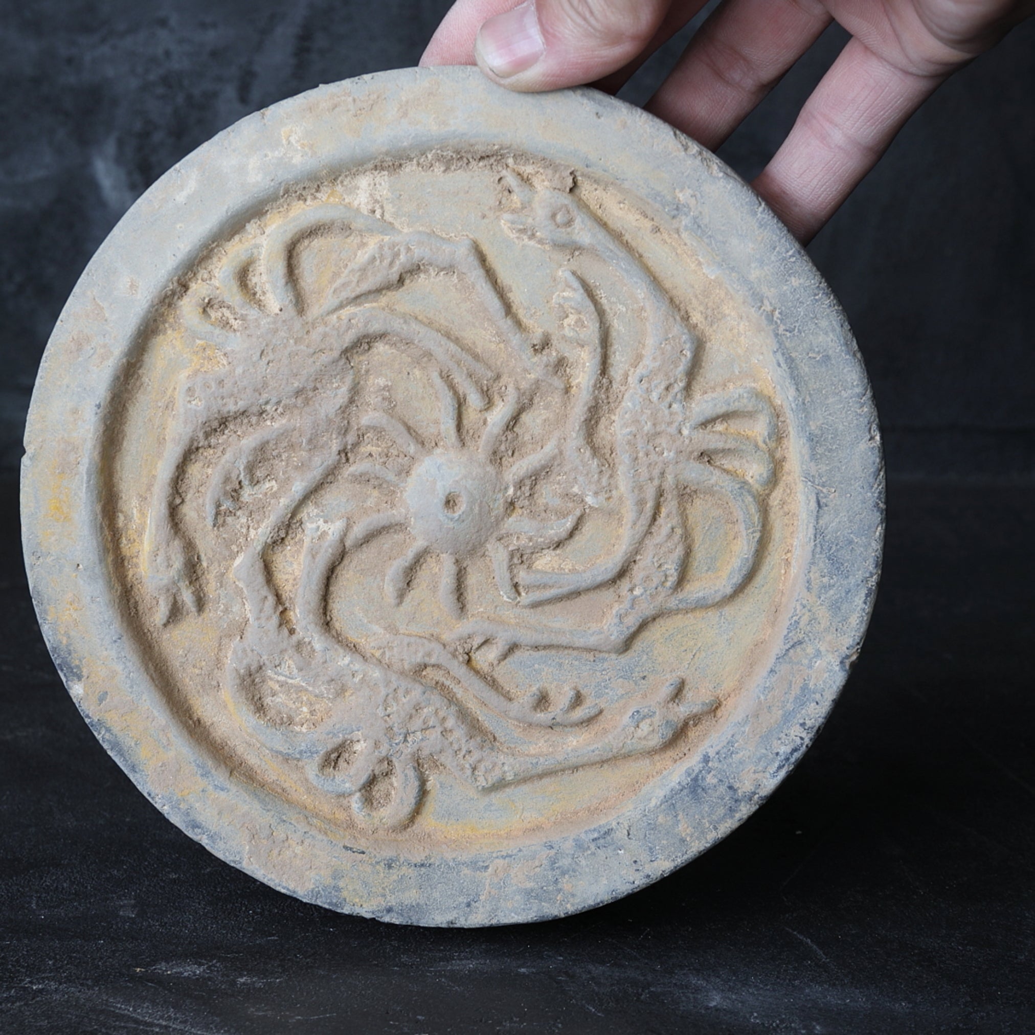 古代瓦片碎片 高麗/918-1392CE