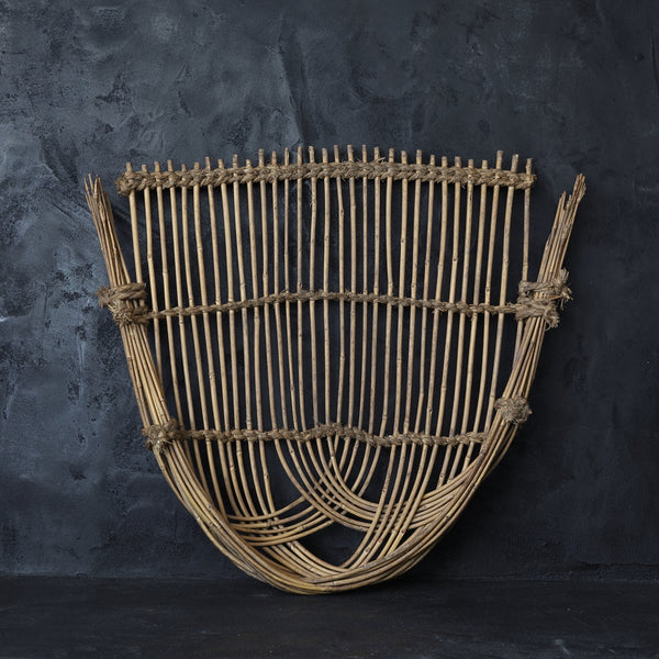 Old bamboo basket 19th-20th century