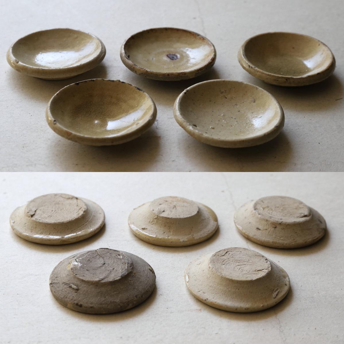 越前芦原焼き 天声窯 お茶碗（茶碗□鉄釉 筒茶碗 くち 三冝庵 越泉達 