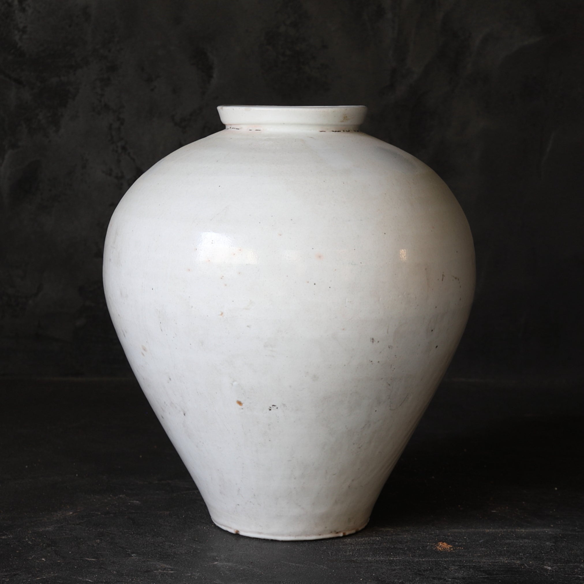 Korean Antique white porcelain jar Joseon Dynasty/1392-1897CE