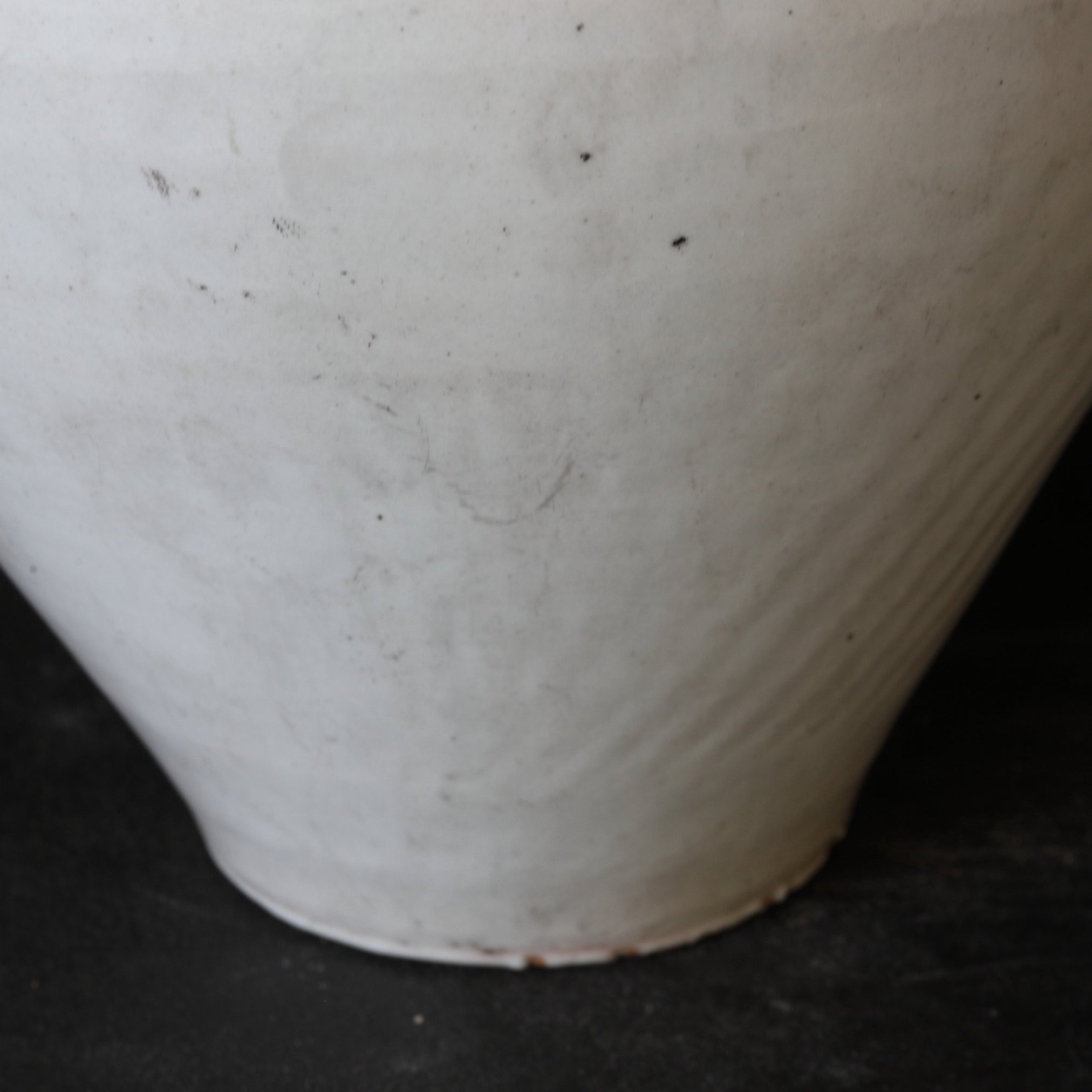 Korean Antique white porcelain jar Joseon Dynasty/1392-1897CE