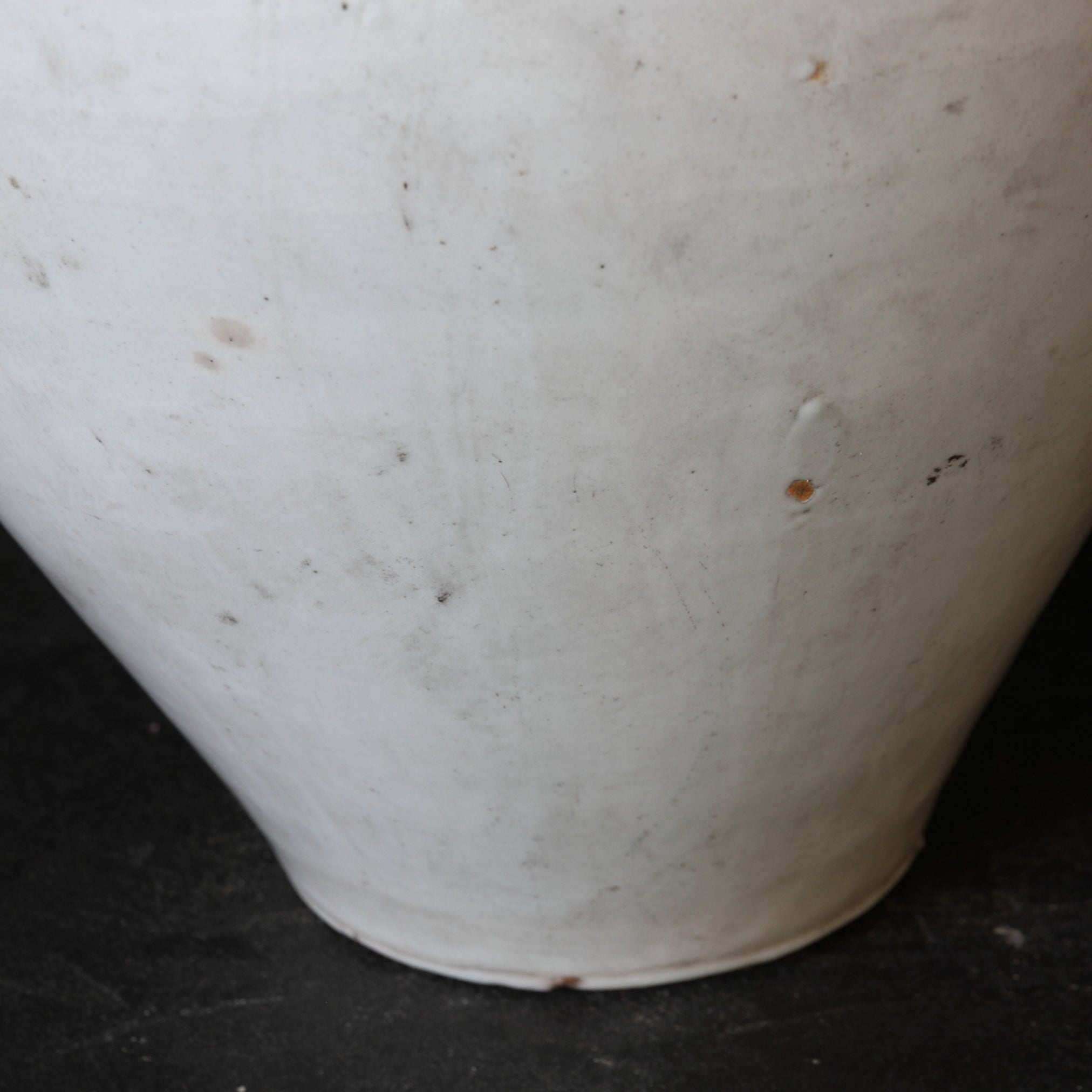 Korean Antique white porcelain jar Joseon Dynasty/1392-1897CE