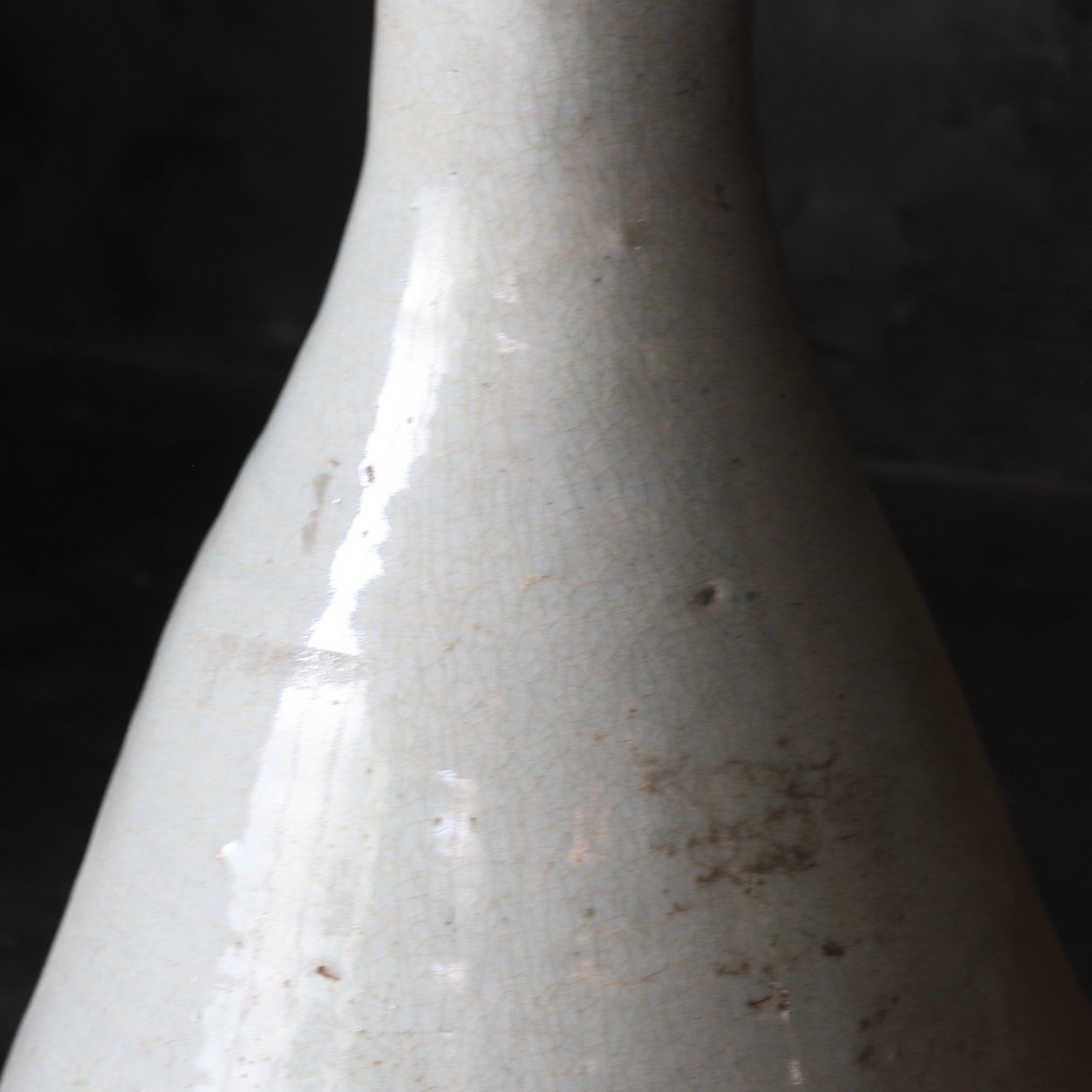 Korean Antique white porcelain large vase Joseon Dynasty/1392-1897CE