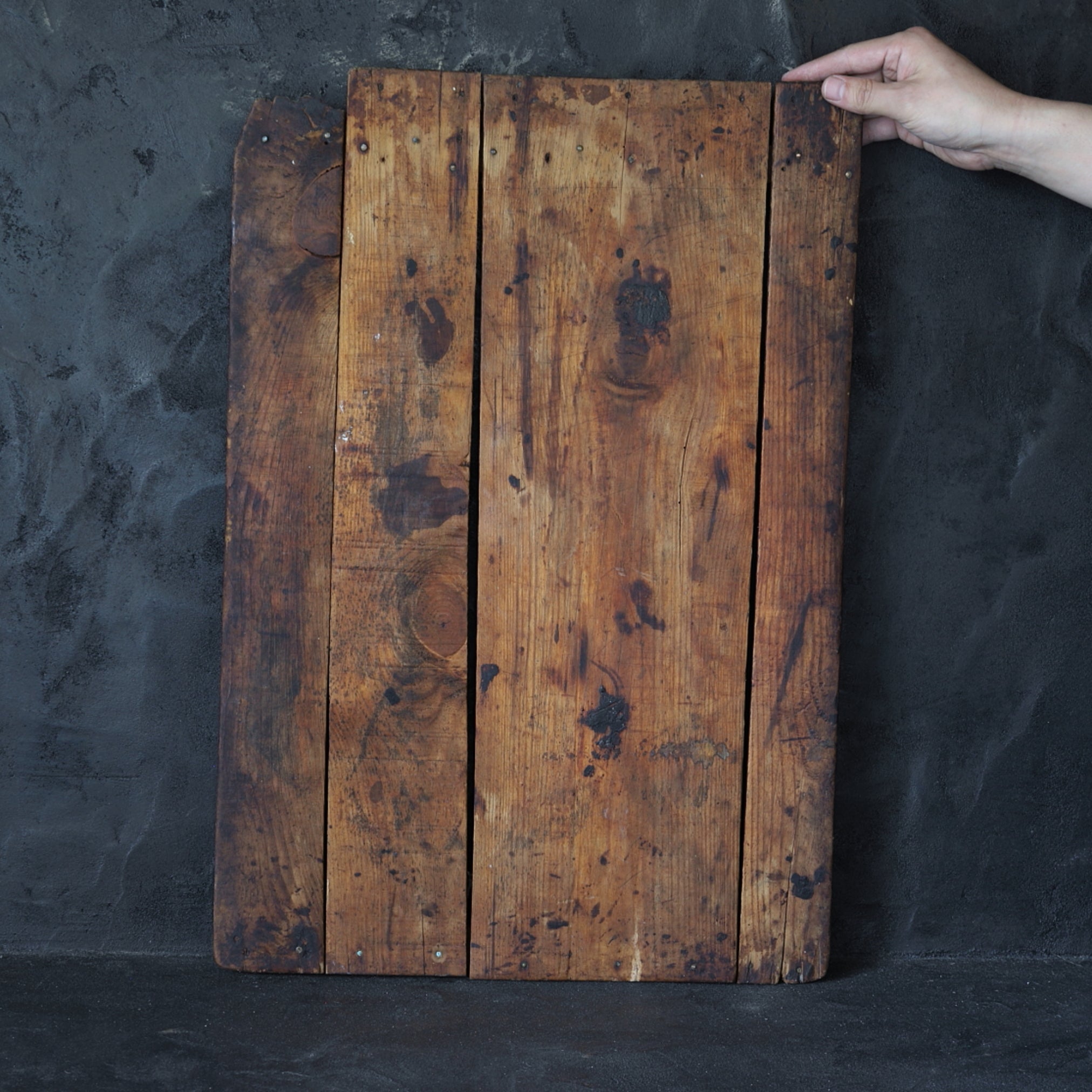 Antique wood board