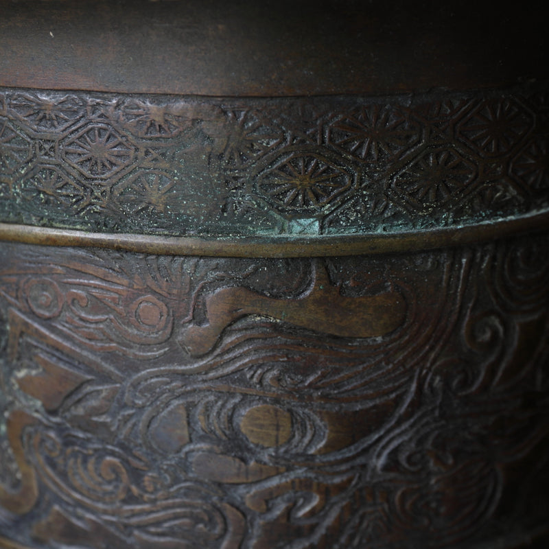 唐銅火鉢 清時代/1616-1911CE