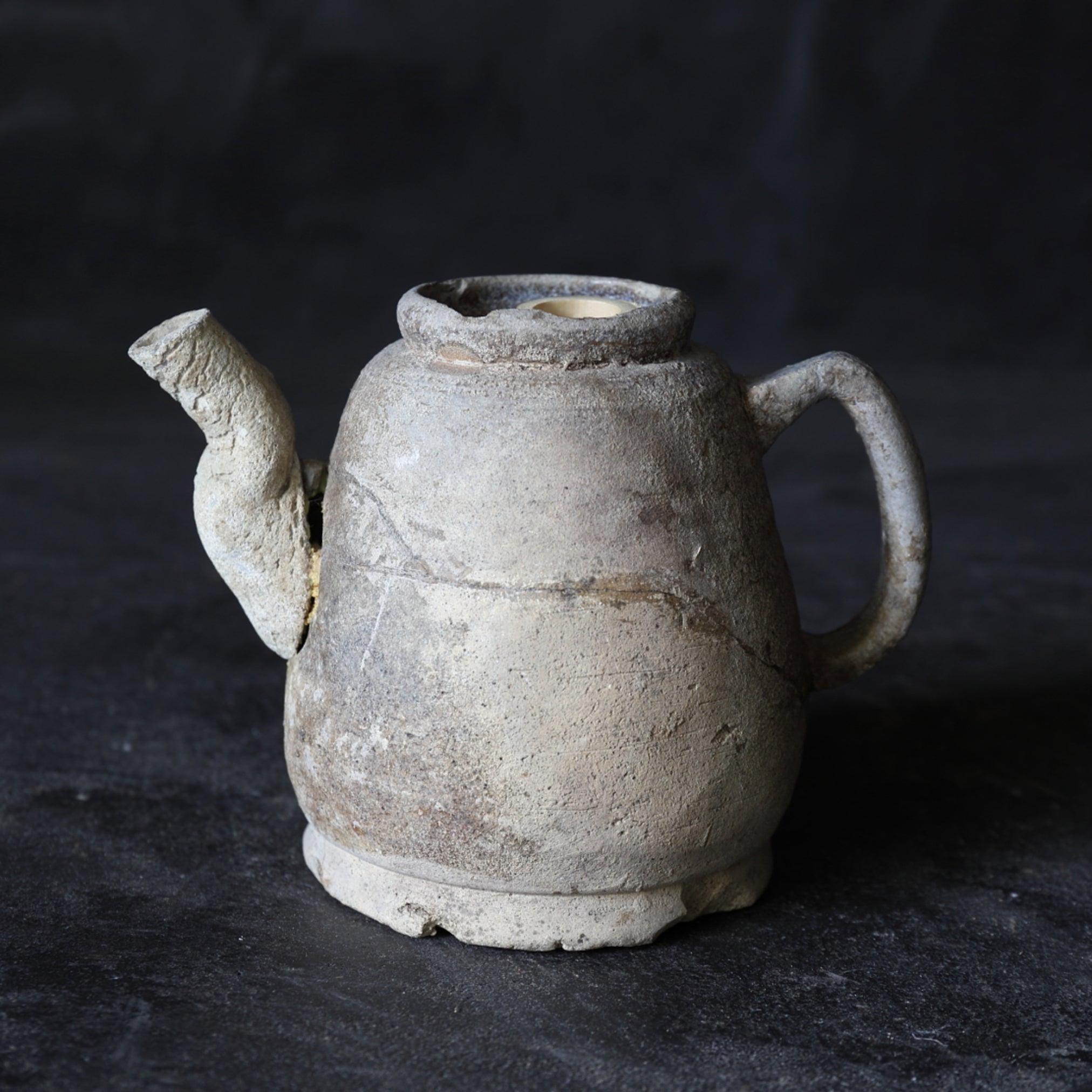 Ko-Seto ash glaze jug Kamakura/1185-1333CE