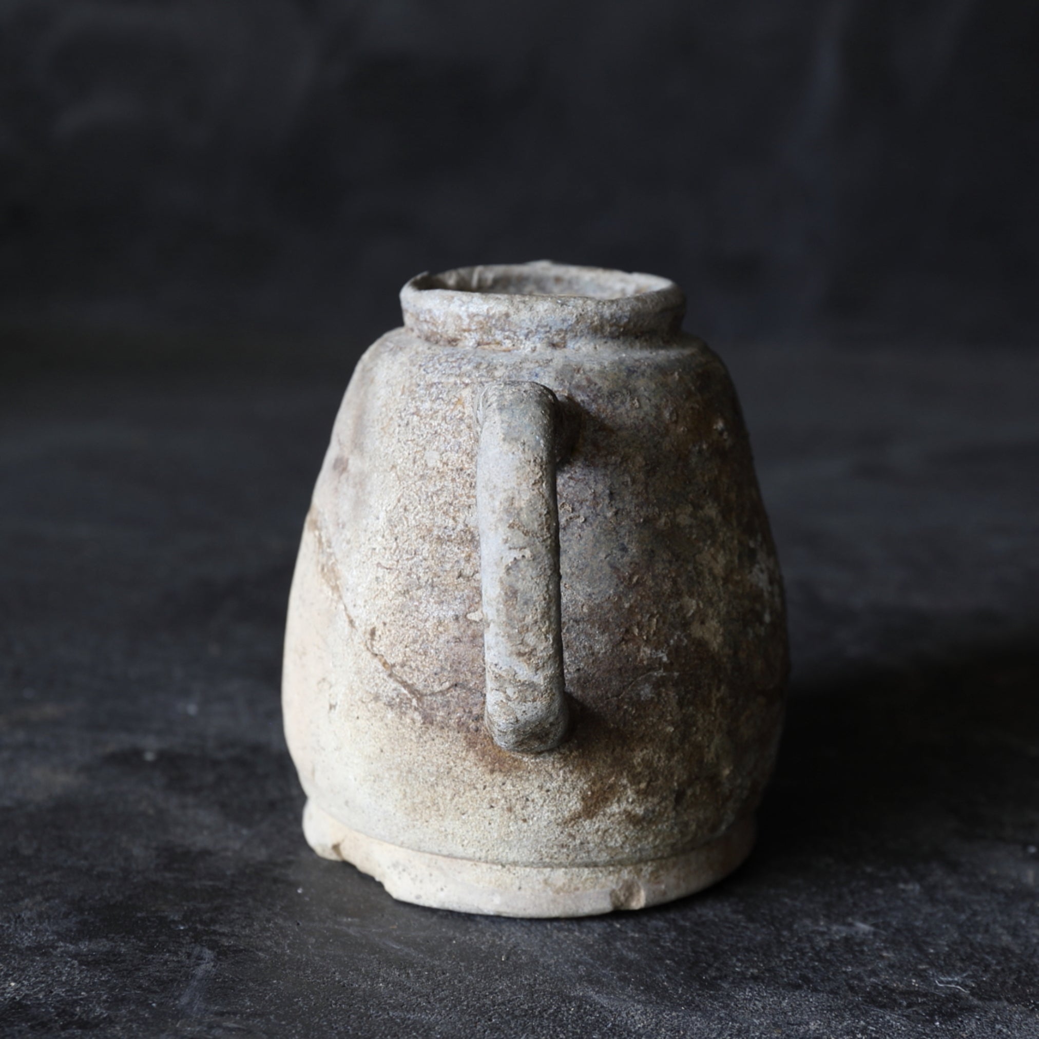 Ko-Seto ash glaze jug Kamakura/1185-1333CE