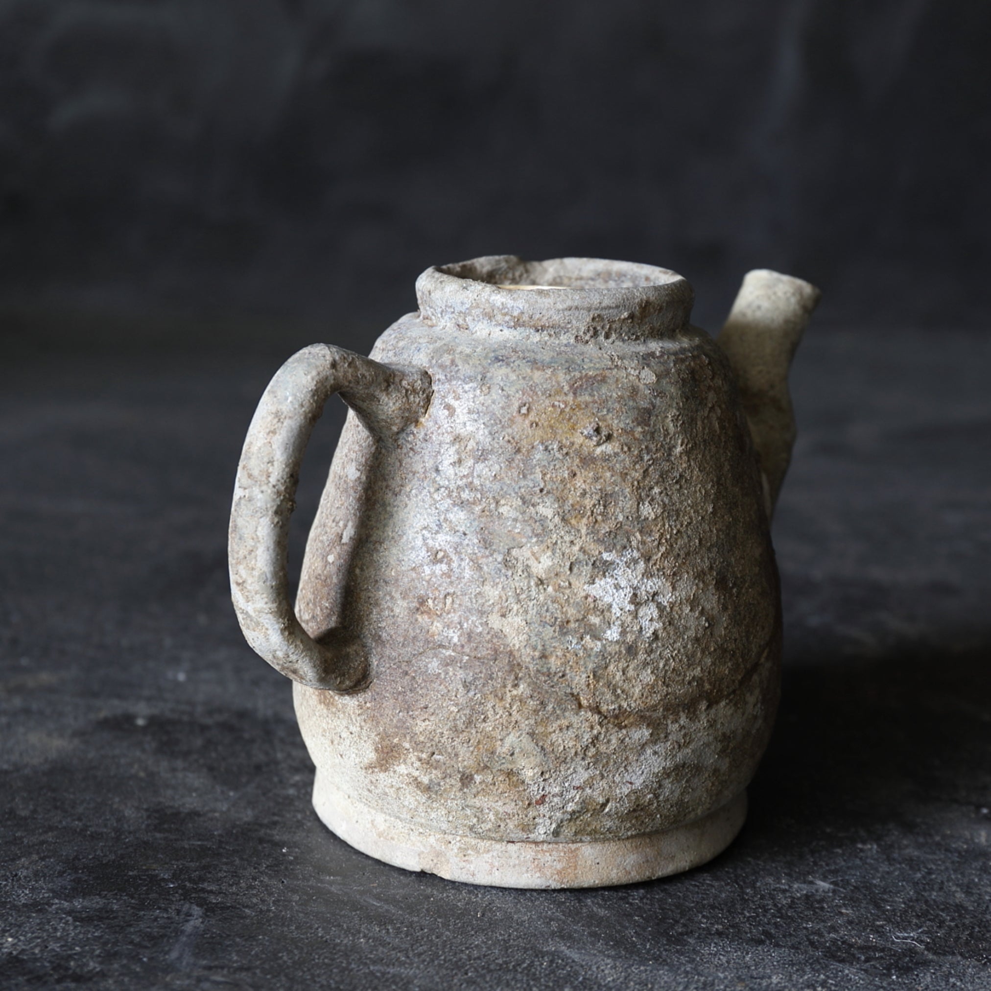 Ko-Seto ash glaze jug Kamakura/1185-1333CE