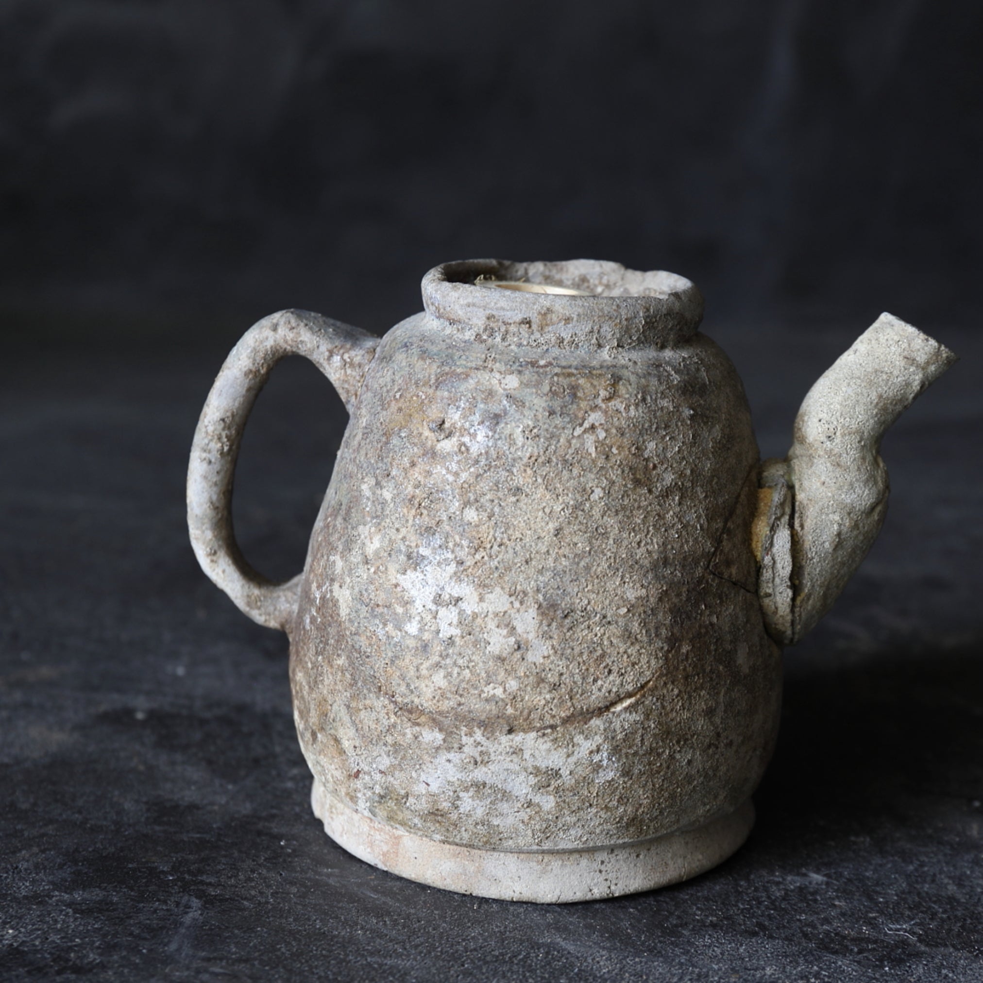 Ko-Seto ash glaze jug Kamakura/1185-1333CE