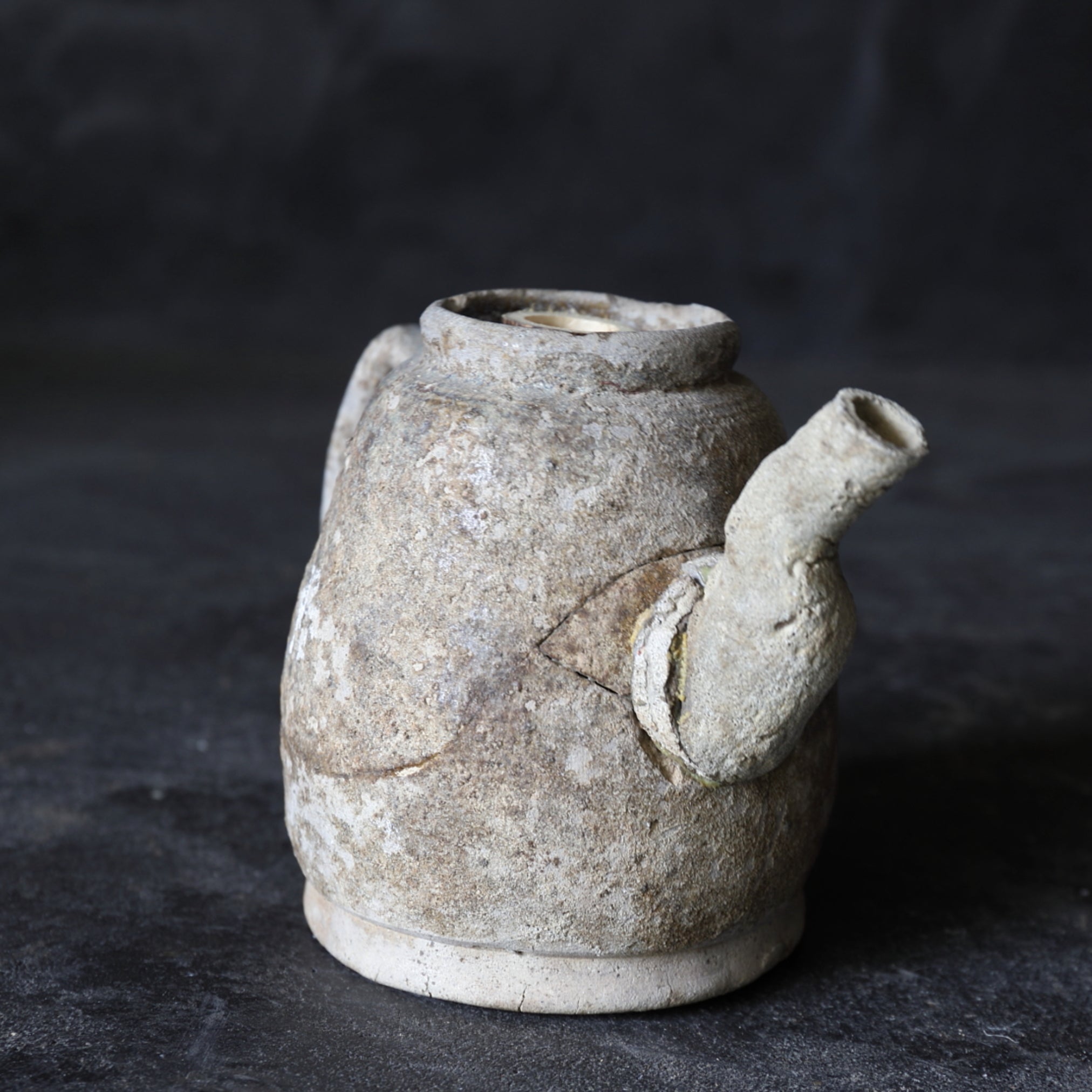 Ko-Seto ash glaze jug Kamakura/1185-1333CE