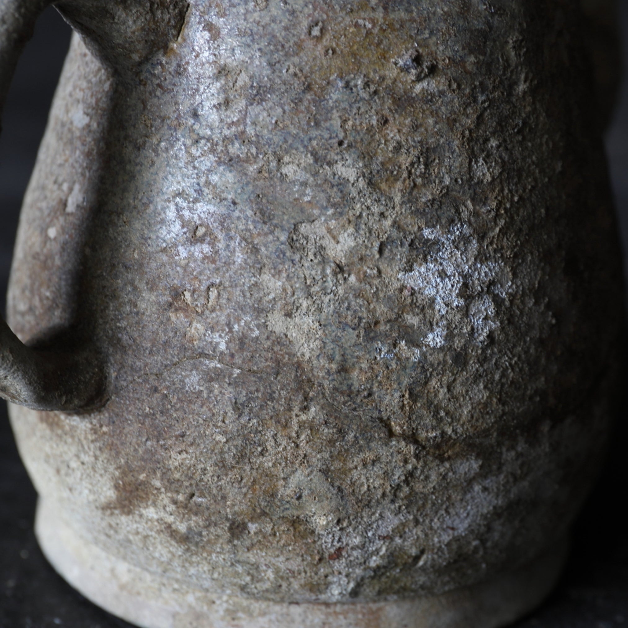 Ko-Seto ash glaze jug Kamakura/1185-1333CE