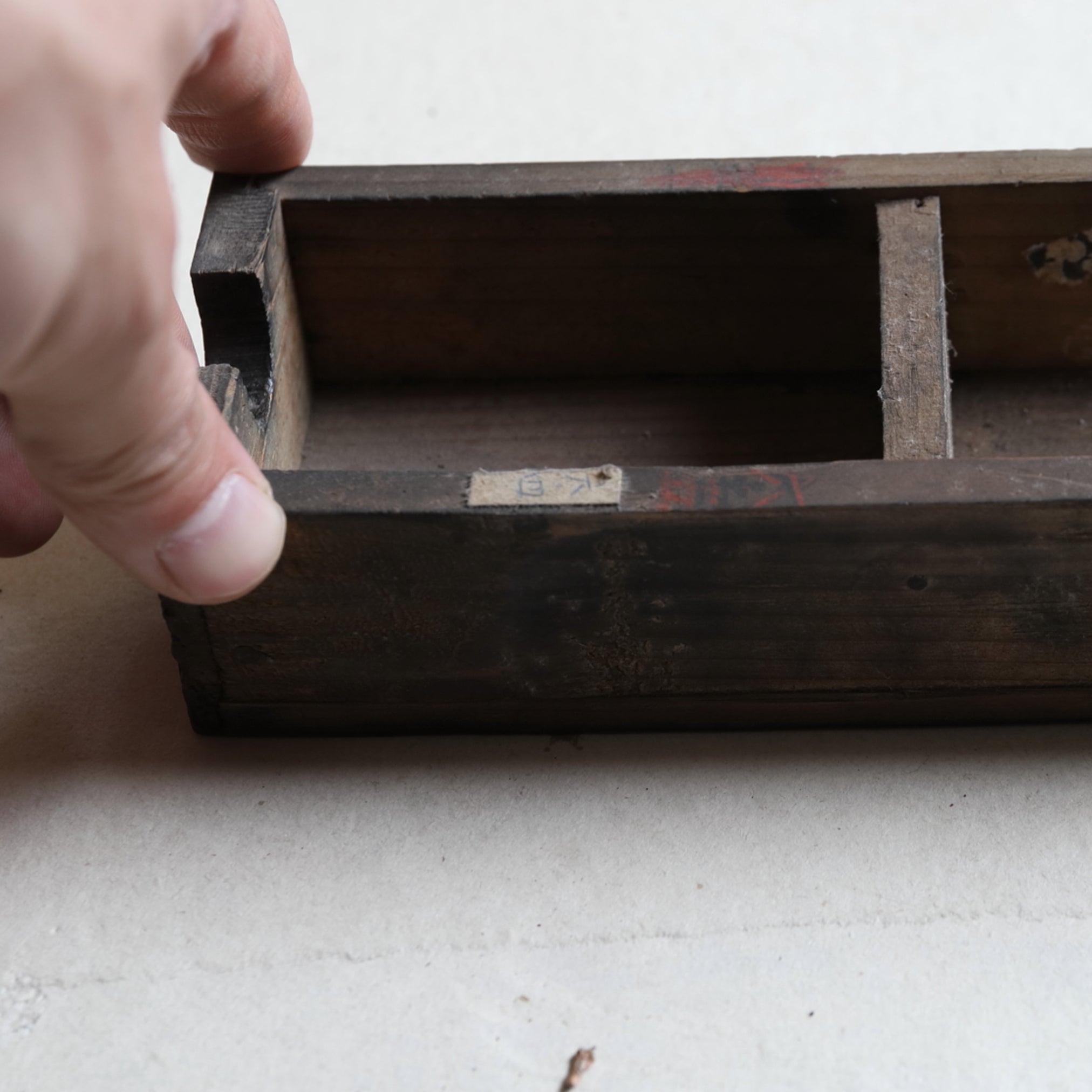 Antique chest of drawers in a letterpress printing workshop Taisho/1912-1926CE