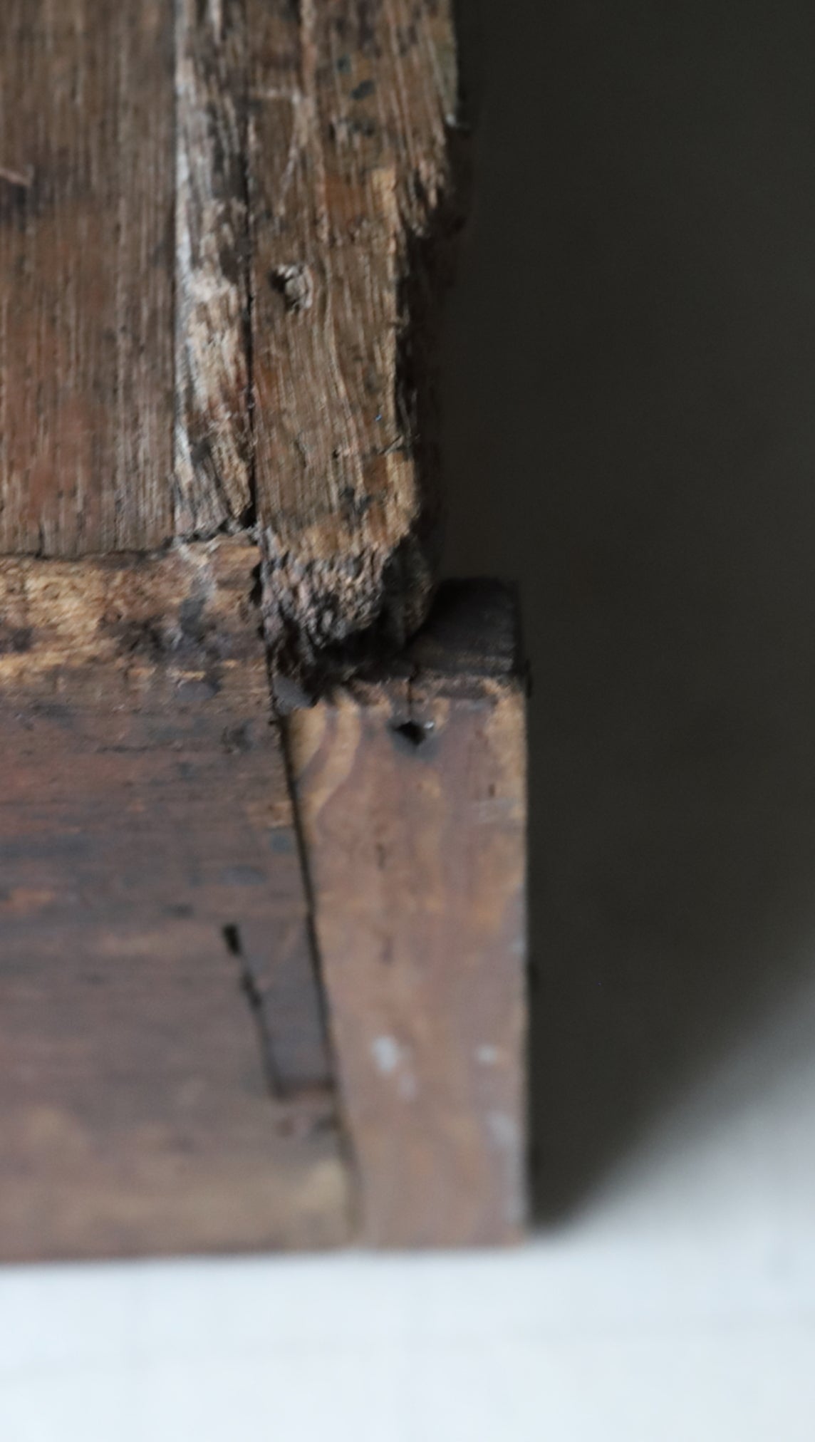 Antique medicine shelf