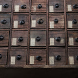 Antique medicine shelf