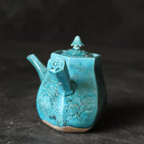 Blue Kotoe Yokote teapot Edo/1603-1867CE