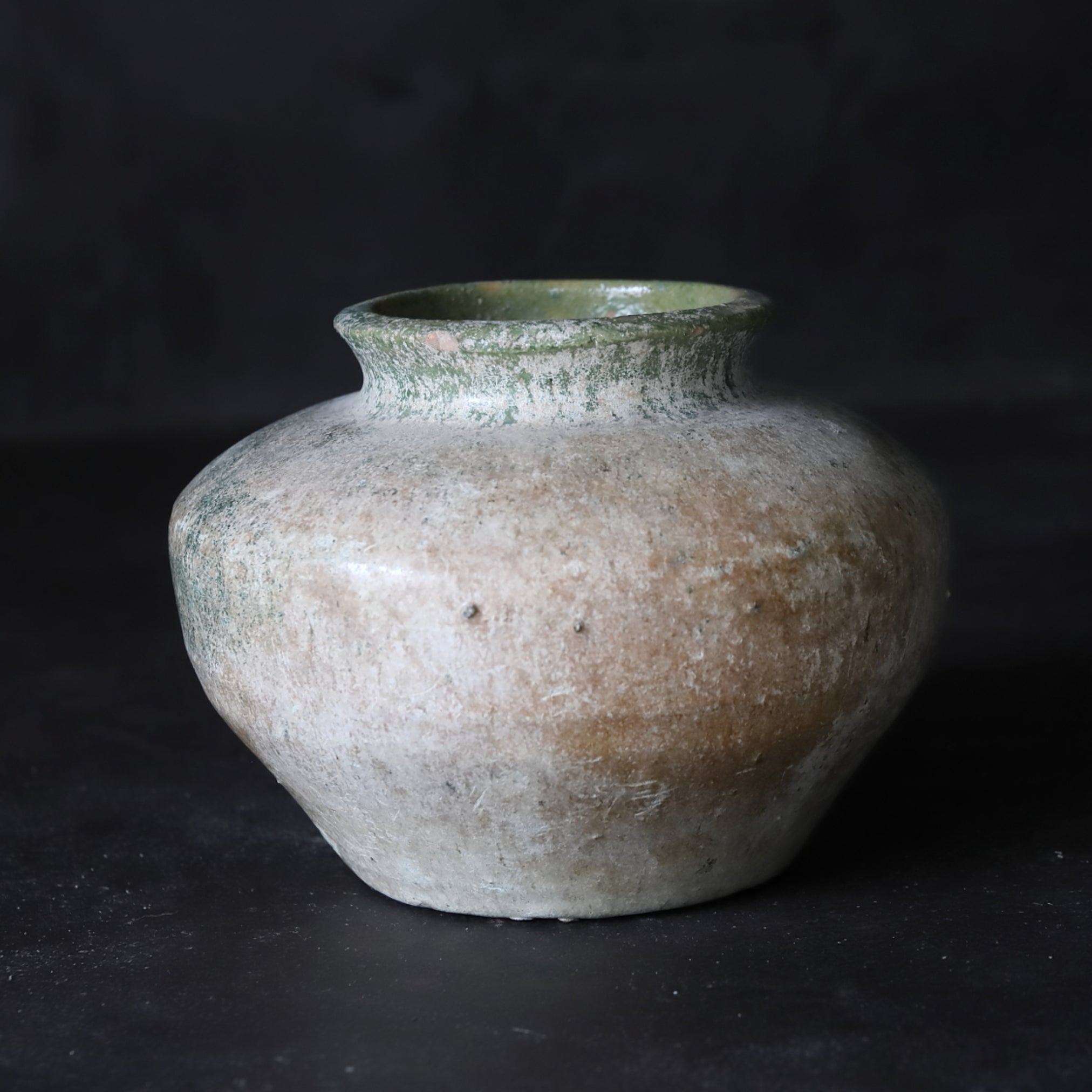 green glazed jar Han Dynasty/206BCE-220CE