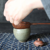 Bamboo tea strainer Qing Dynasty/1616-1911CE