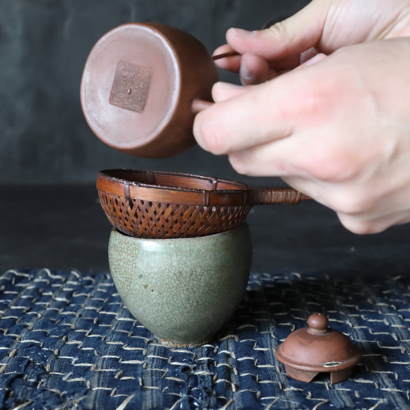 Bamboo tea strainer Qing Dynasty/1616-1911CE