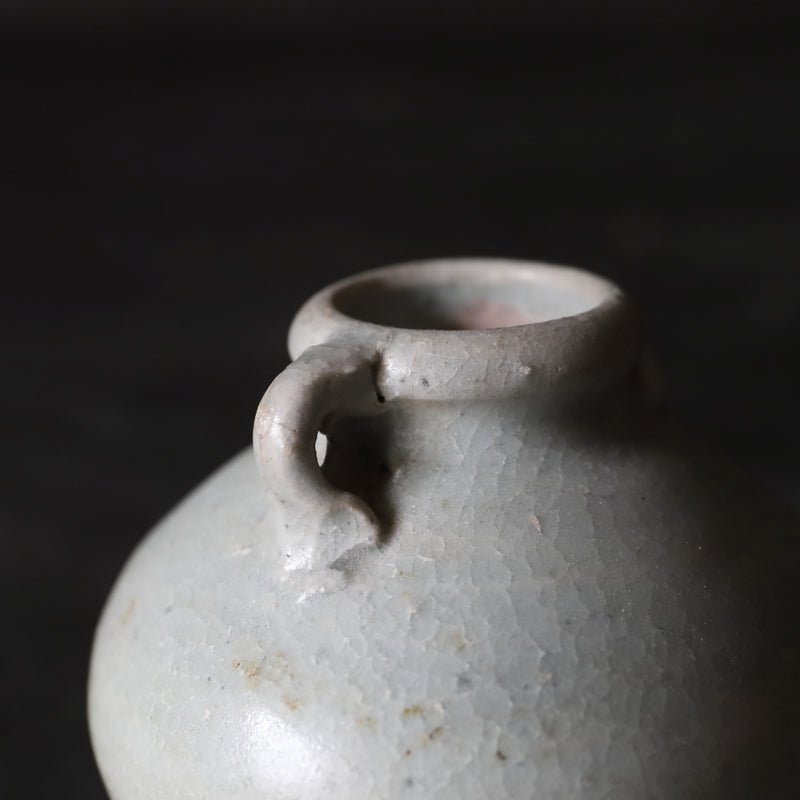 泽安卡洛克双耳小罐 12-16世纪