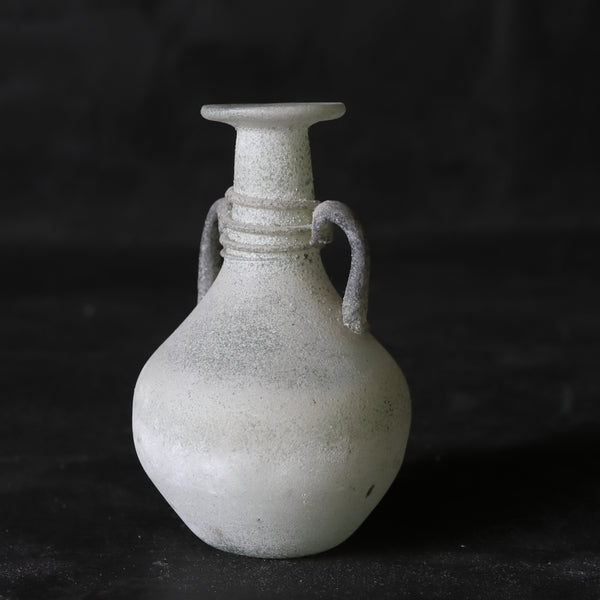 古罗马双耳玻璃瓶 3世纪以前