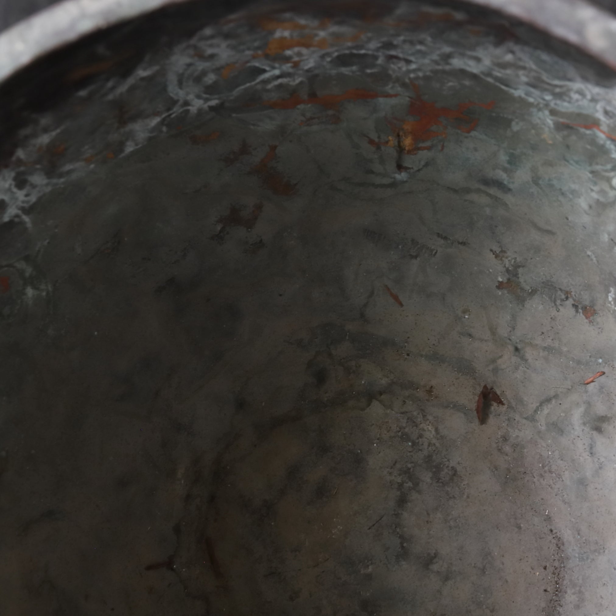 Extra-large copper bowl Muromachi/1336-1573CE