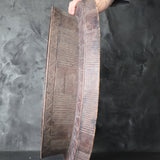 Ethiopian Antique Large Wooden Plate
