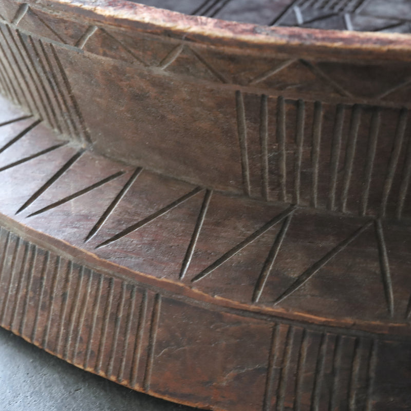 埃塞俄比亚古董大木盘