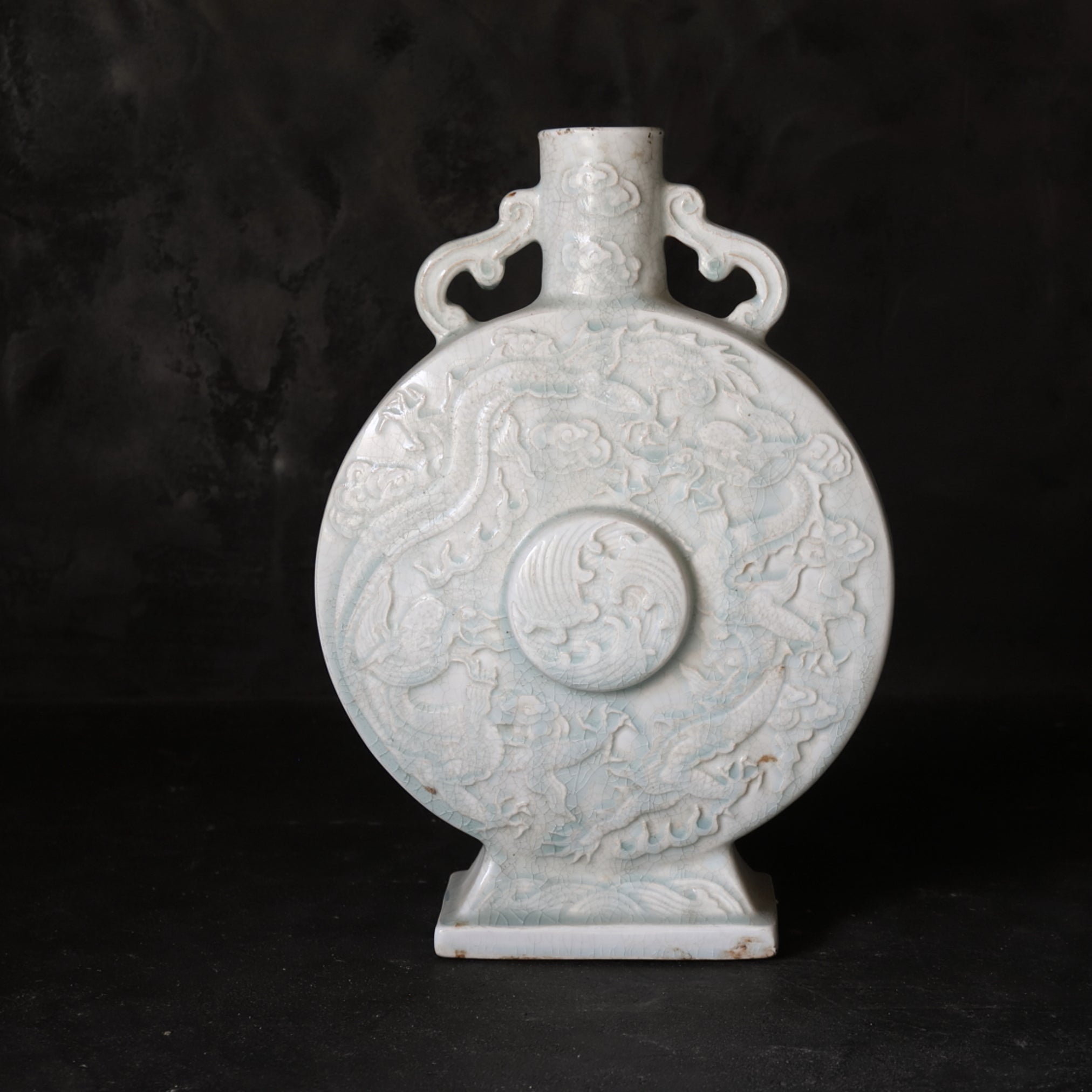 魅力的な 中国古玩 南海陶磁 時代物 唐物 紅安南 蓋付壷 2点 古陶 染付 