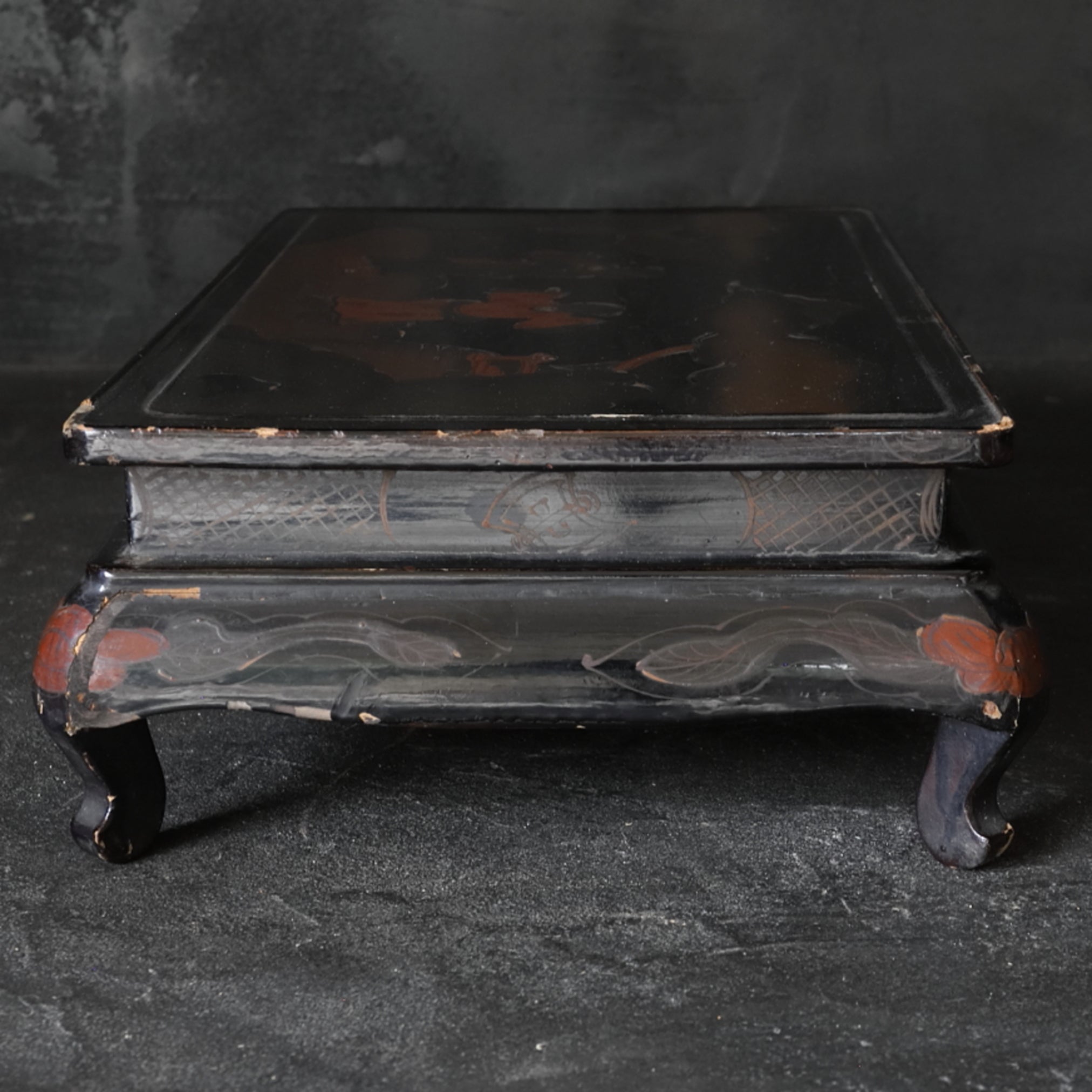 Traditional lacquered table s Qing Dynasty/1616-1911CE