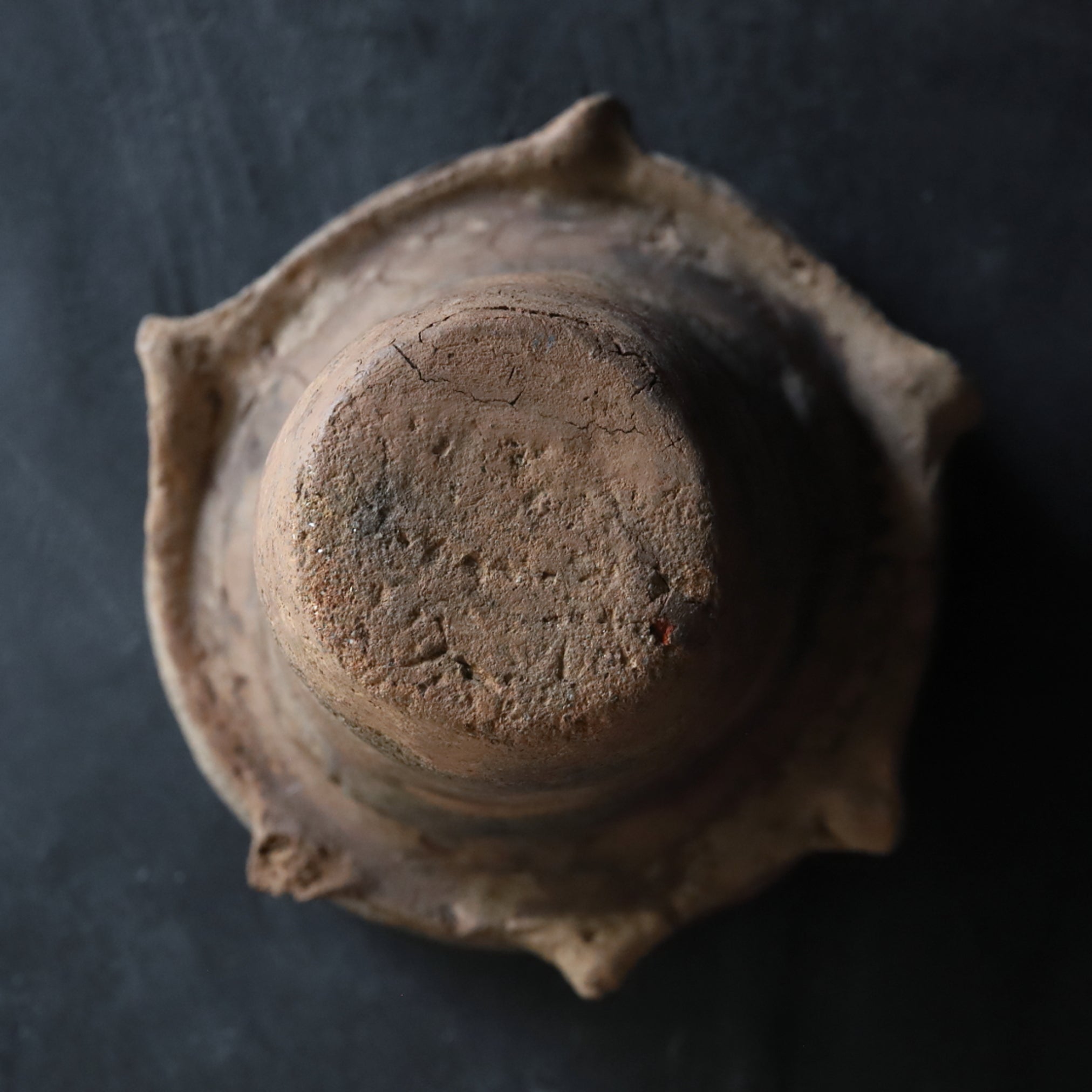 Jomon pottery deep bowl with decoration b Jomon/10000-300BCE