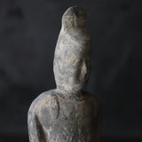 Gray pottery figure 3rd-12th centuries