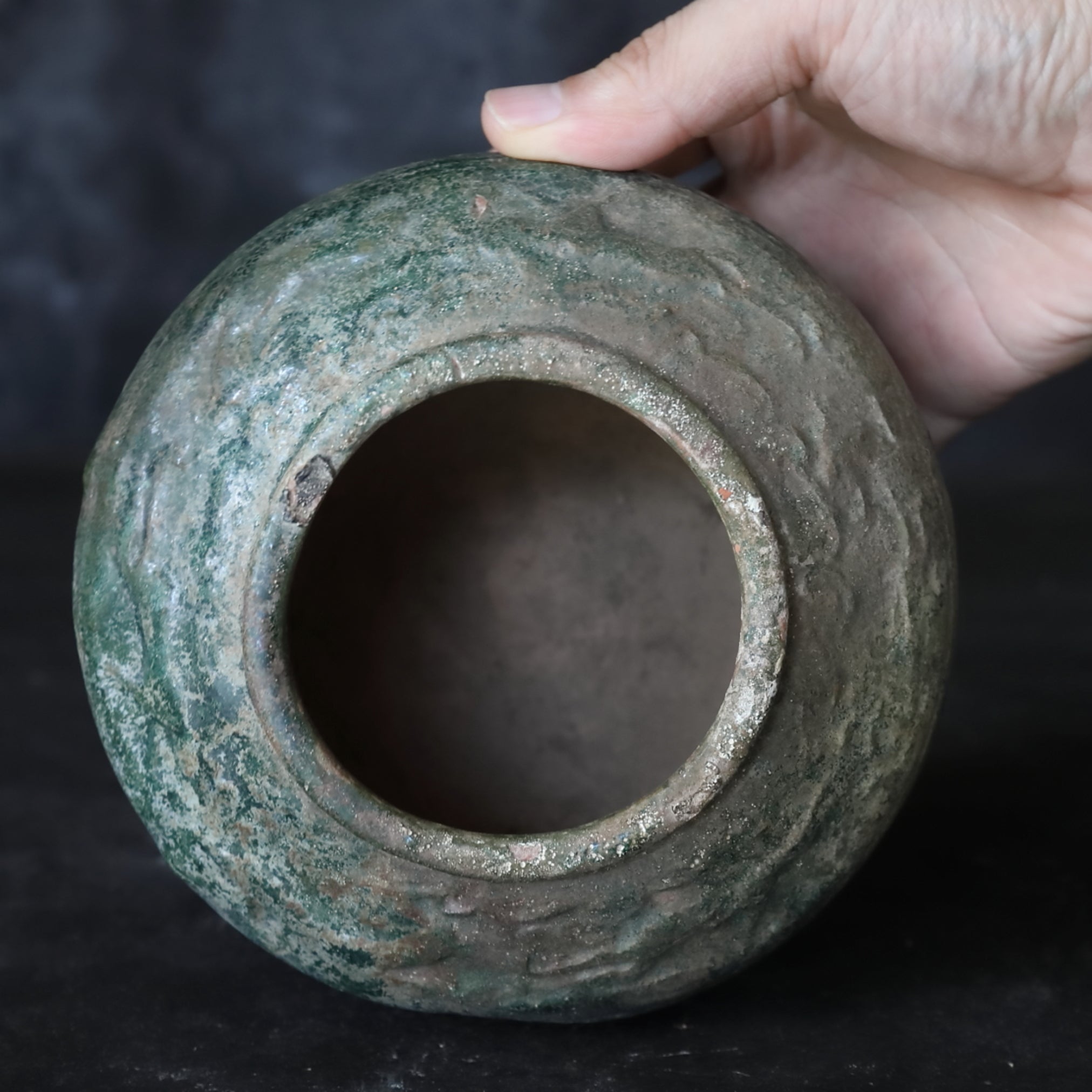 绿釉罐 汉/206BCE-220CE