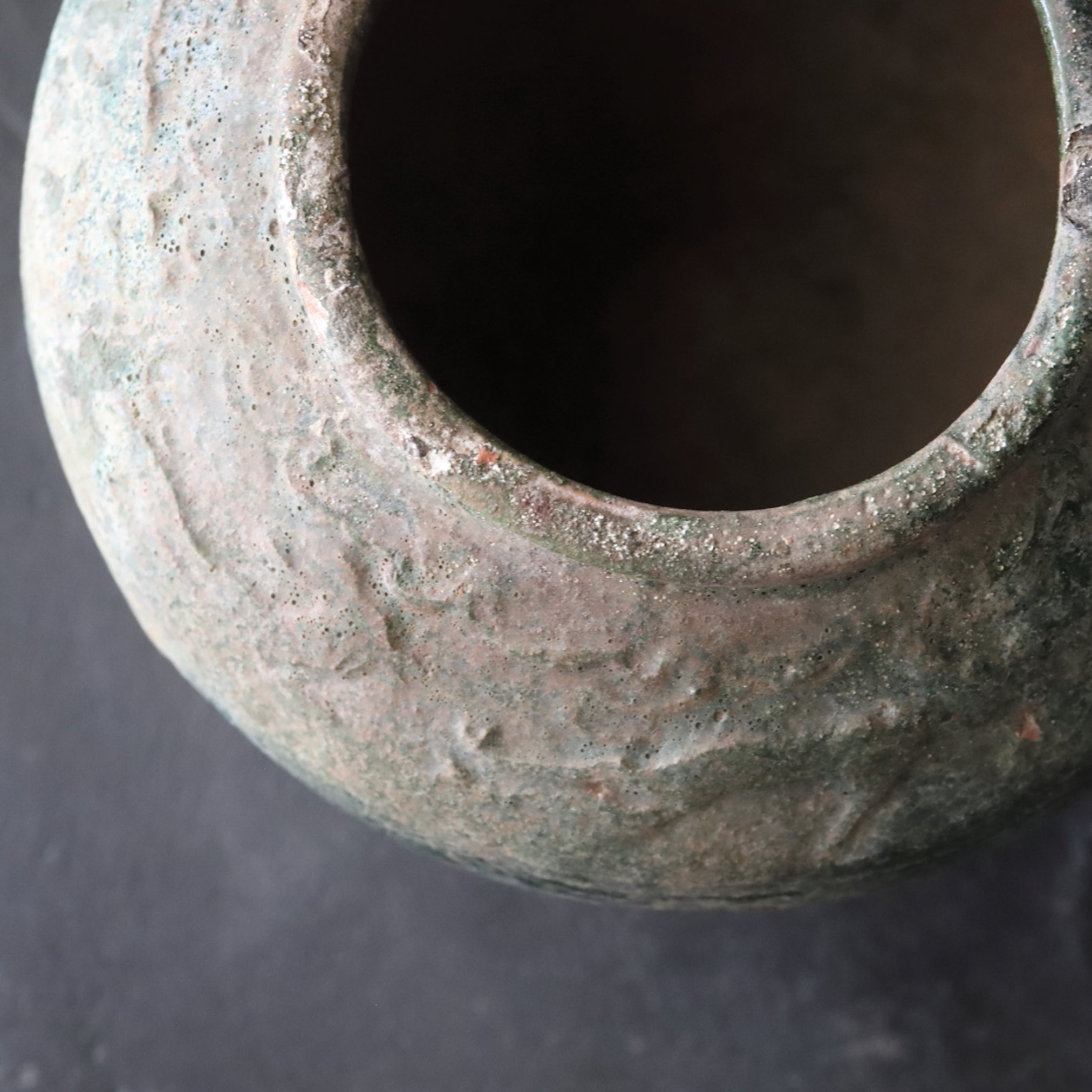 green glazed jar Han Dynasty/206BCE-220CE