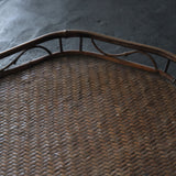 Old bamboo hexagon sencha tray