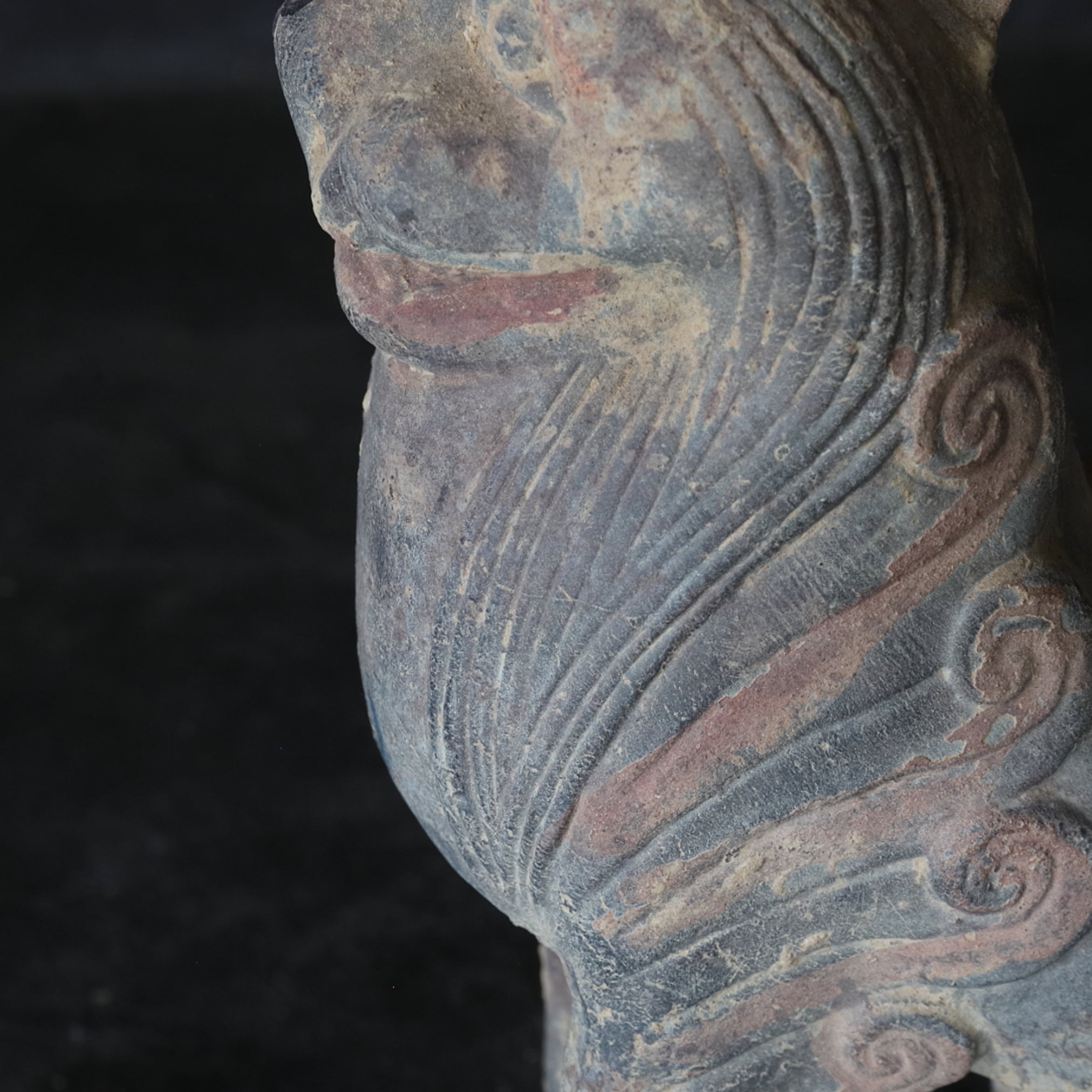 A pair of burial figures from Hokuqi 3rd-12th centuries