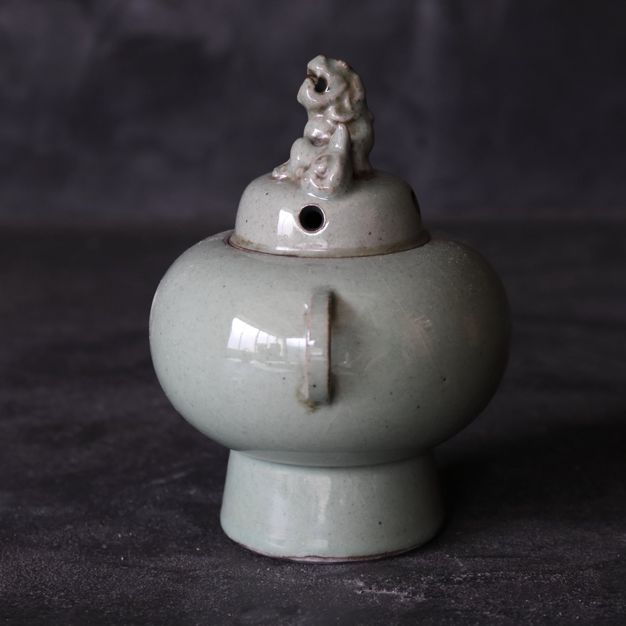 Celadon Ear Attached Incense Haze