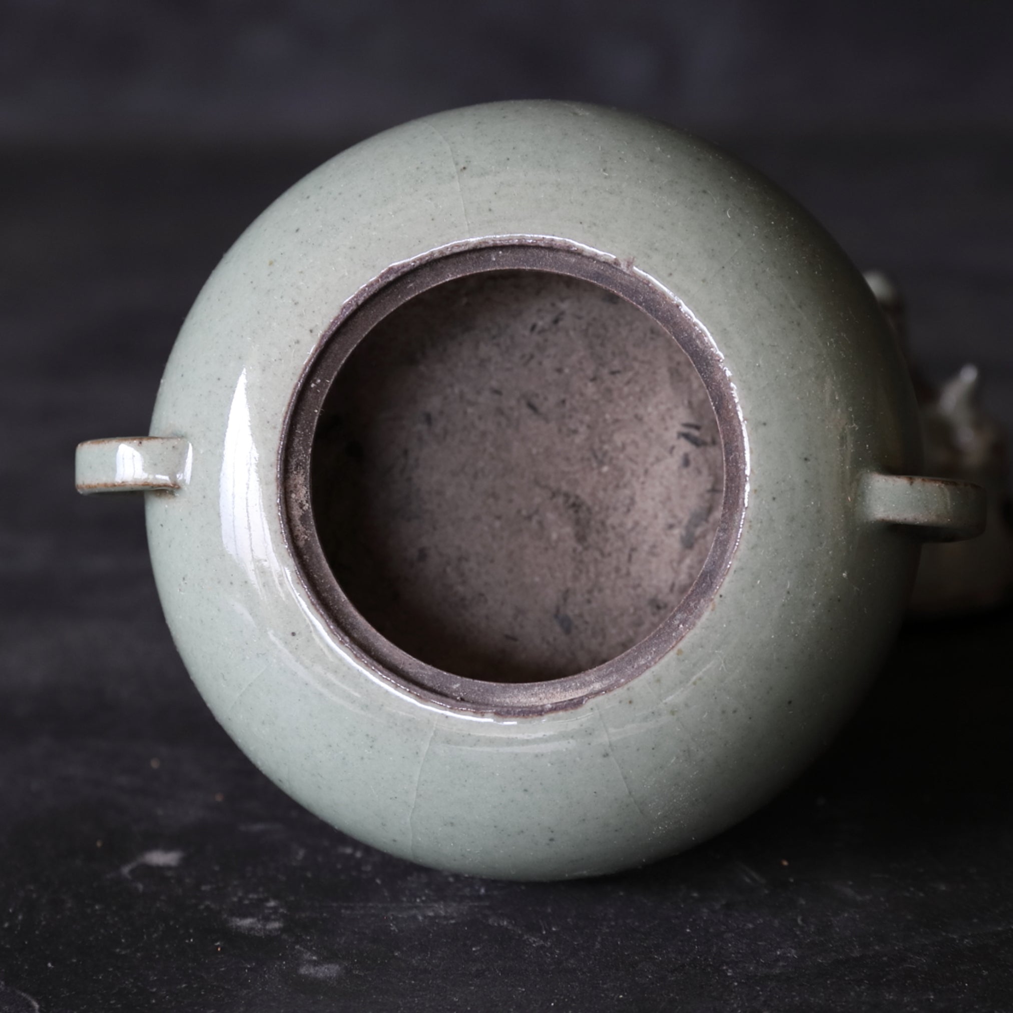 Celadon Ear Attached Incense Haze