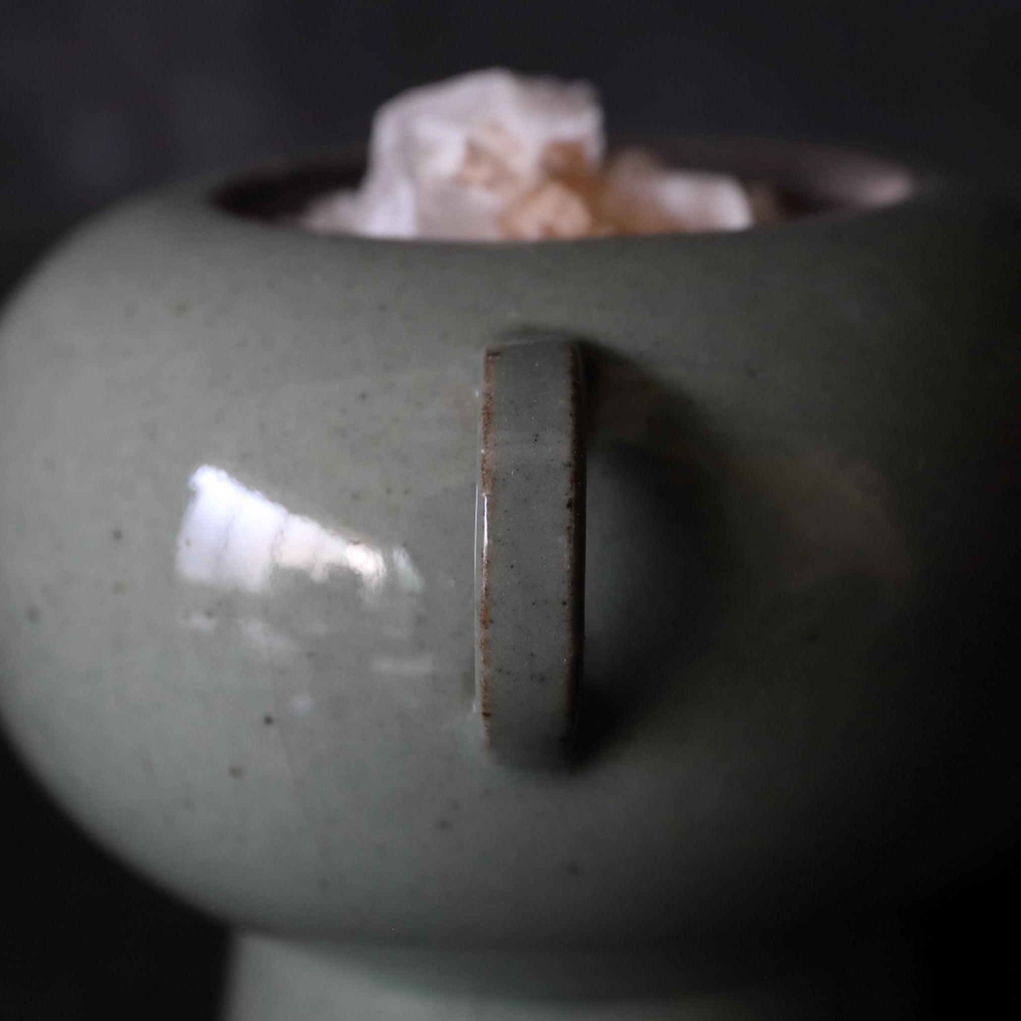 Celadon Ear Attached Incense Haze