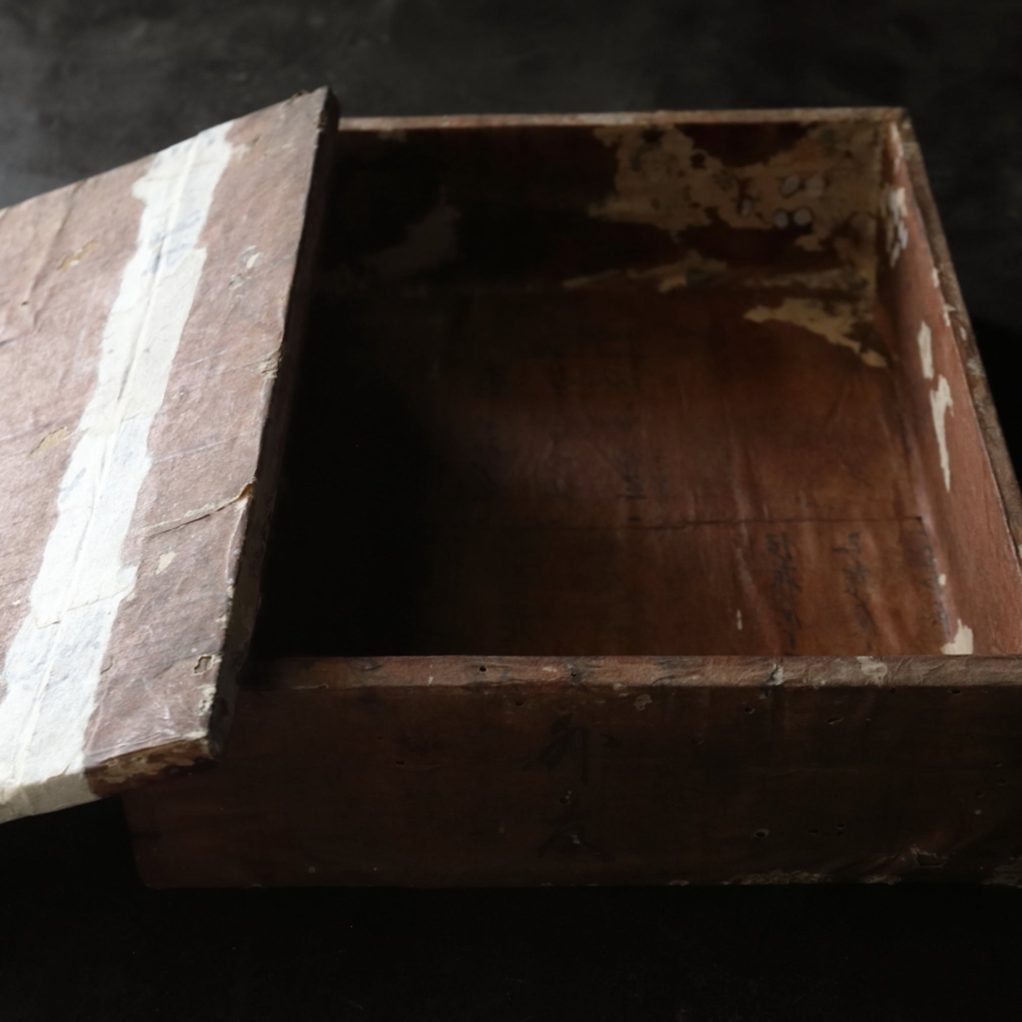 Antique paper-covered Tea Box