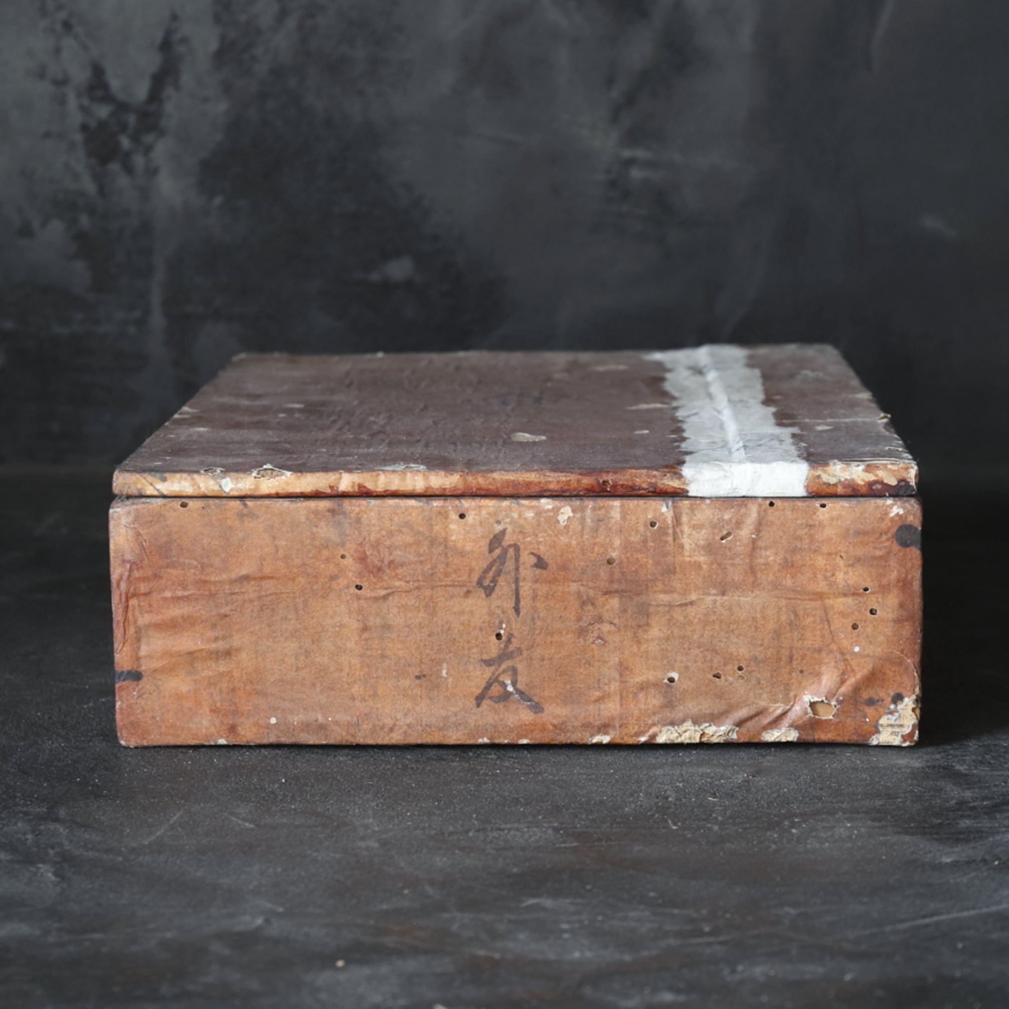 Antique paper-covered Tea Box