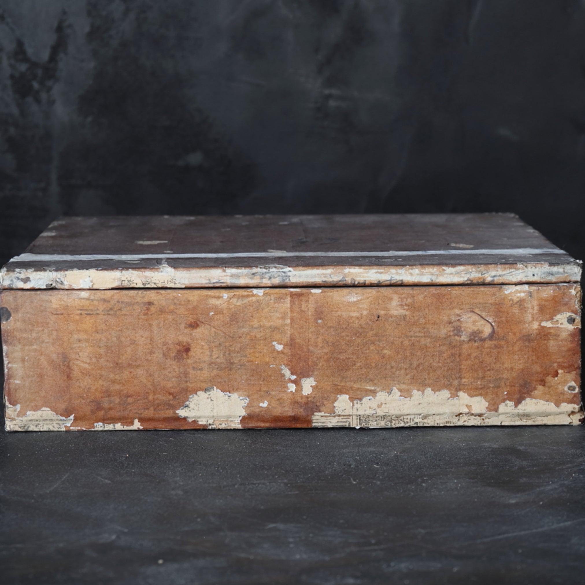 Antique paper-covered Tea Box