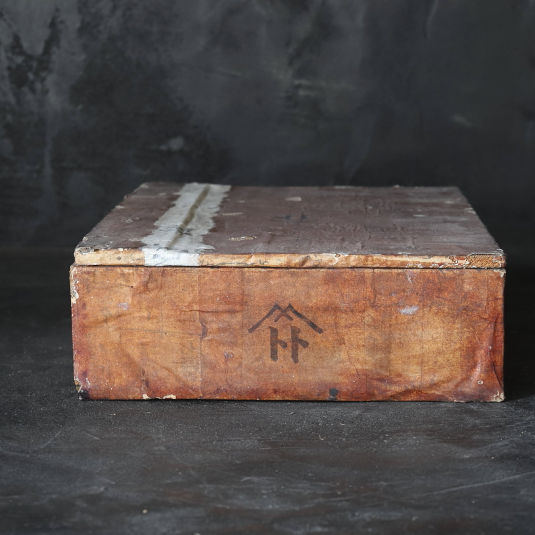 Antique paper-covered Tea Box