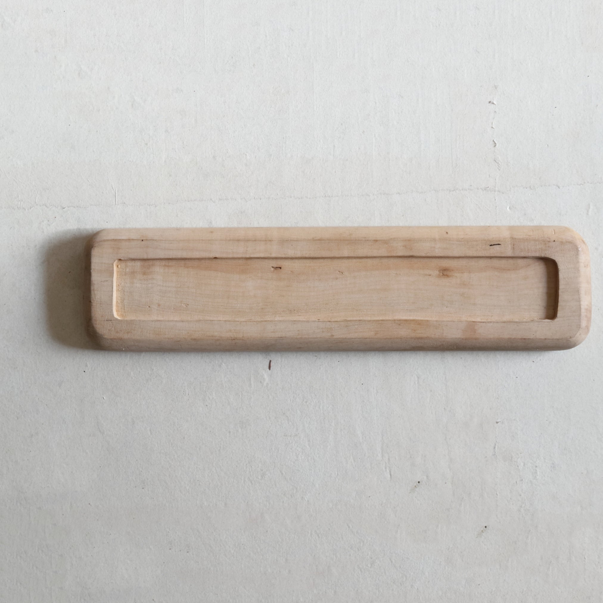 Dry tree hollowed sencha tray