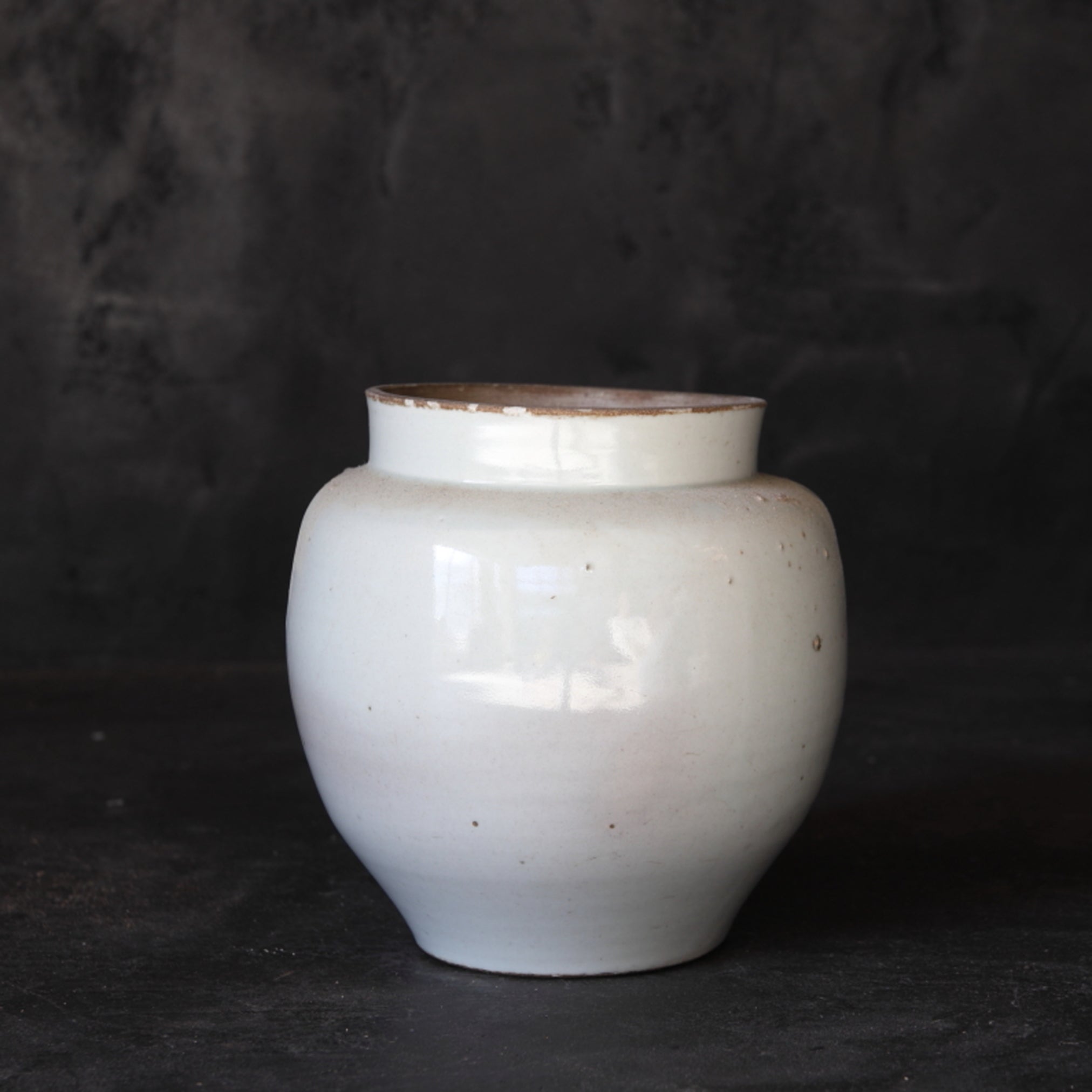 Koimari white porcelain jar Edo/1603-1867CE