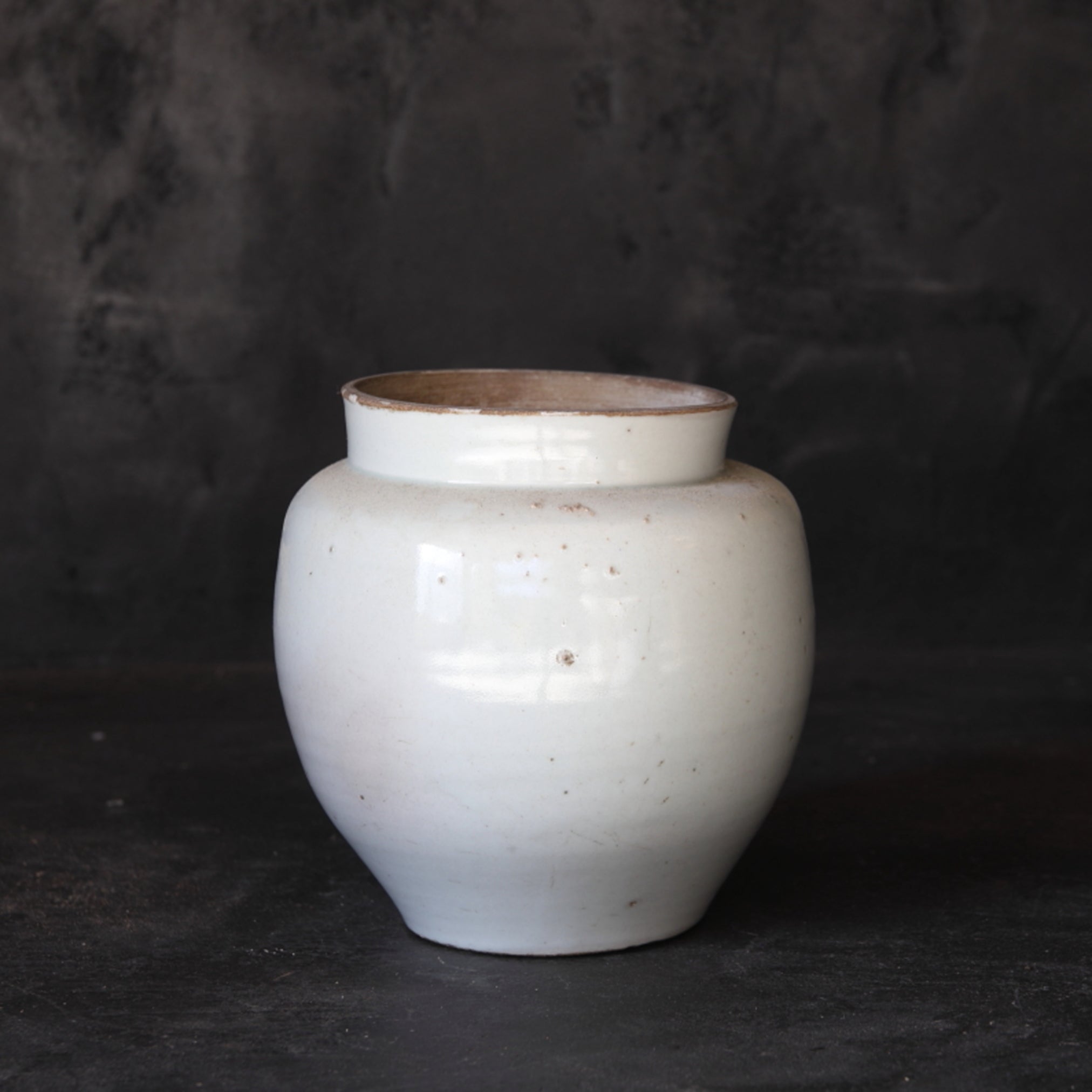 Koimari white porcelain jar Edo/1603-1867CE